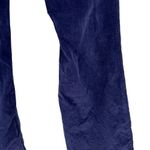 Free People  We The Free Jayde Cord Flare Pants Raw Hem Blue Size‎ 29 Photo 8