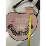 Juicy Couture NWT  Retro Chic Heart Dusty Pink Y2K Crossbody Handbag Viral P Photo 11