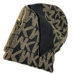 Michael‎ Kors MK Knit Brown Black Scarf & Beanie Set Photo 0