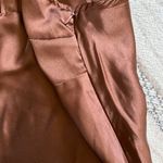 Japna Brown Slip Midi Dress Photo 2