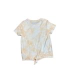 Sanctuary  orange / white tie dye front tie shirt sz M Photo 1