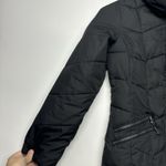 Larry Levine  Women's Puffer Coat Jacket Black Size XS Zip Pockets Photo 1