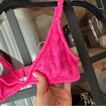 Triangl Maia Mysa hot pink bikini top scoop crinkle XS swimwear swimsuit neon Photo 7
