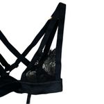 Victoria's Secret Victoria’s Secret Bralette Womens S Black Sexy Lace Strappy Sheer Dark Feminine Photo 1