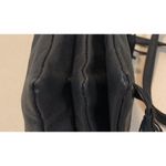 Roxy  Vegan Leather Small Black Crossbody Purse Handbag With Fringe Photo 5