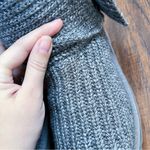 UGG  • Cardy II Boot grey ribbed knit sweater triple button fold over slouch Photo 10