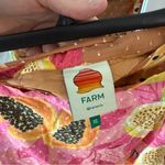 Farm Rio  Twice the Prints Midi Skirt Size XS
Color Pink Yellow Photo 5