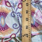 Matilda Jane  Breathe Deeply tank small layered ruffle paisley scoop neck ties Photo 3