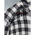 Free People  Womens Shirt‎ M Plaid Long Sleeve Snap Photo 2