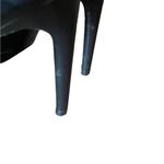 Proenza Schouler  Cut Out Point Toe Black Leather Heels size 9.5 EU 39 1/2 Photo 8