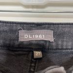 DL1961  Wallace High Rise Cropped Flare Booth Washed Black Size 27 Photo 3