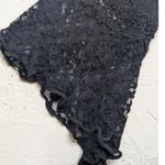 Spencer Alexis Lace Skirt Set – 12 Black Long Sleeve Midi Evening Style 54014 Photo 6