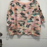 Old Navy Tropical Print Cropped T-Shirt Photo 2
