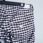 Guess  White and Black Gingham Low Rise Skinny Photo 4