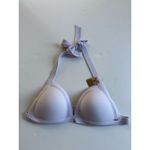 Victoria's Secret  PINK SWIM Push-up Halter Triangle Top Violet Size L NEW Photo 7