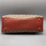 Coach  Colorblock Coated Canvas & Leather Lillie Carryall Authentic Photo 3