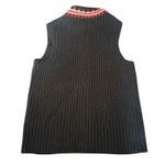 Ralph Lauren Lauren Active Vest Womens L Full Zip Lambswool Blend Fair Isle Photo 2