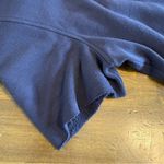 Kit & Ace TIE BRUSHED DRESS Blue Side Knot knotted Bow Active Soft Raw Hem Small Photo 7