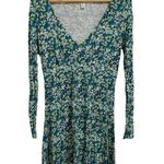 BP . Long sleeve print knit Green moss hannah kate dress size Medium NEW Photo 0