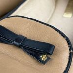 Louise et Cie  Tan & Black Leather Slip On Flat Loafer Shoe 8 Photo 2