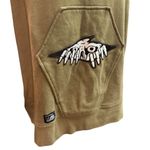 Lurking Class by Sketchy Tank Terror Coffin Green Quarter zip sweatshirt sz LRG Size L Photo 1