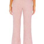 Lovers + Friends  Joanie Pink Corduroy Crop Flare  Pants Size XS NWT Photo 1