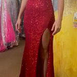 Lucci Lu Red Prom Dress Photo 0