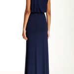 Go Couture sleeveless blouson maxi dress navy size XL NWOT Photo 1