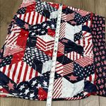 Skort Obsession 18” High Rise Tennis Golf Skirt Skort Red White Blue Size XL Photo 7