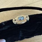 Garay Evening Bag Velvet Vintage Size Small Black Photo 2