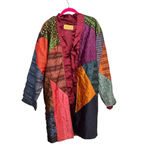 Sacred Threads Vintage  Patchwork Kimono Jacket duster
 Size S/M Photo 2