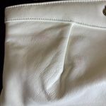 Etienne Aigner Vintage 80s Leather Crossbody Handbag White Gold Removable Strap Photo 1