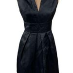 Alfred Sung Cocktail Dress LBD Scoop Back Sleeveless Mini Black Size 4 D654 Photo 0