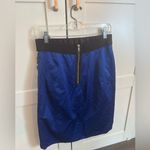 Milly  Multicolor Floral Mini Skirt With Zippers Size 12 Mod Photo 2