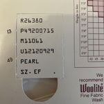 Hanes  Silk Reflections Size EF Pearl Silky Control Top Vintage Pantyhose Photo 4