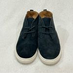 Lucky Brand  Navy Lorelle Mid Top Lace Up Suede Sneaker Size 6.5 Photo 3