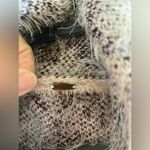 Free People metal tag Cozy Beige Patterned Women's Sweater vest. PTP 21-22, EUC Photo 1