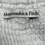 Abercrombie & Fitch Women's Tie Strap Linen-Blend Mini Small Dress Tiered Y2K Photo 6