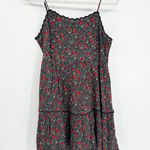 Urban Outfitters NWT  Dark Cottagecore Ditsy Floral Hanna Mini Babydoll Dress M Photo 0