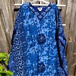 Metropolitan Batik caftan Blue OS Beach coverup Size undefined Photo 5