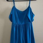 Urban Outfitters Women’s  Blue Cold shoulder romper size medium wedding summer Photo 1
