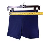 Nobull Shorts Womens XS Navy Blue Just The Works High Rise Compression Made USA Photo 7