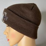 New York City Brown and White Skull Cap Photo 1