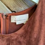 Anthropologie  LP large petite faux suede sleeveless belted cropped jumpsuit Photo 2