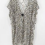 NWT Palisades Beach Club Animal Print Scoop Neck Swim Cover Photo 1