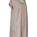 Liz Lange Women’s XL Maternity Multicolor Short Sleeve Geometric Print Summer Dress Photo 1