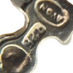 Vintage Avon 925 Sterling Silver‎ Pink Pearl Rhinestone Dangle Drop Earrings Photo 5