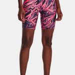 Under Armour NWT High Rise Bike Compression Short Tux Purple Red Women's Size XL Photo 0