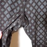 The North Face Women’s Black and Gray Diamond Print Flashdry Leggings size L Photo 4