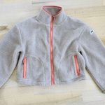 Penfield X Madewell oversized cropped fleece jacket Pink Size XS Photo 4